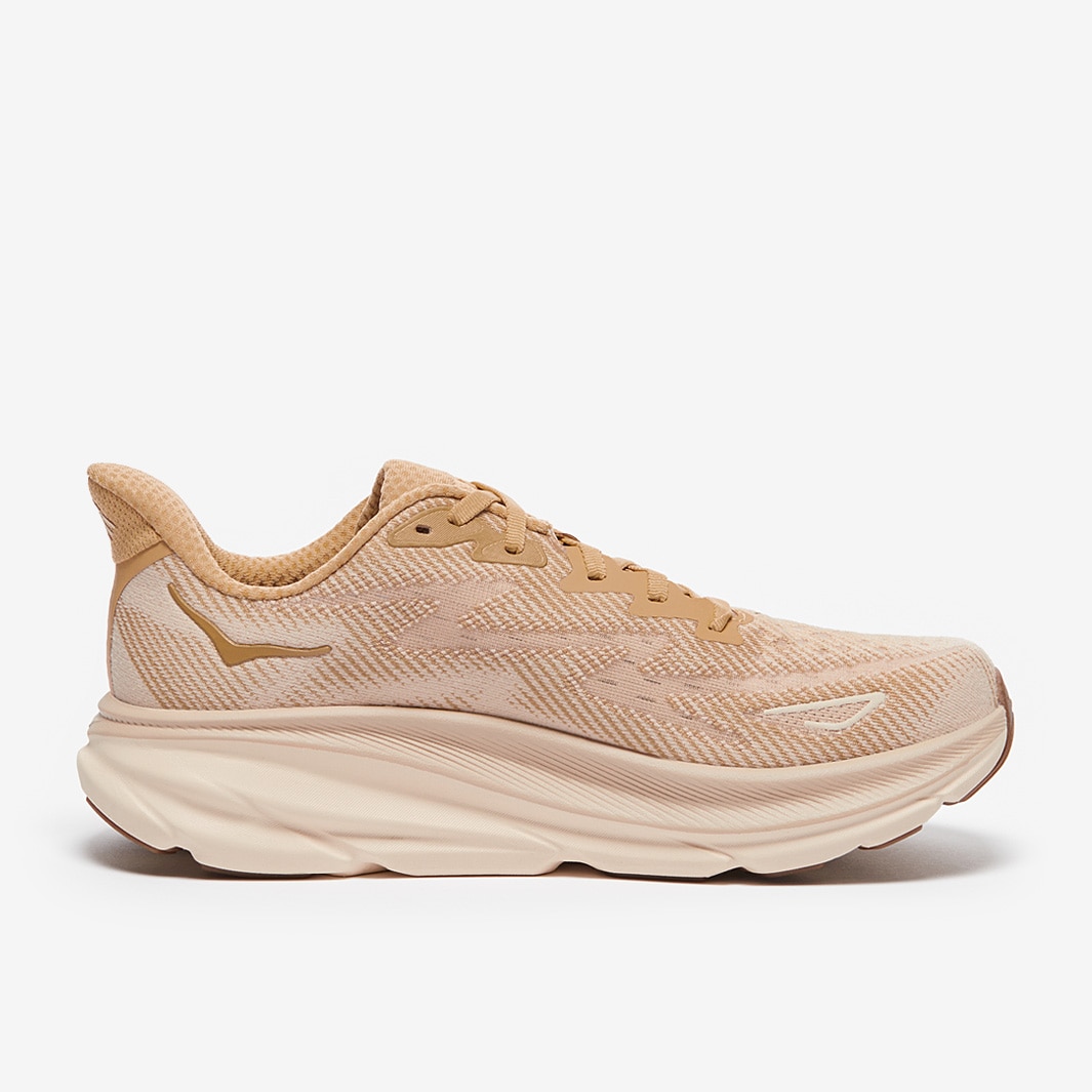 Hoka Clifton Wheat/Shifting Sand Trainers Mens Shoes