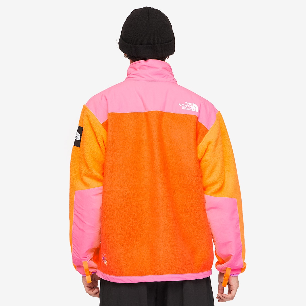 The North Face X Yinka Ilori Retro Denali Jacket Red Orange