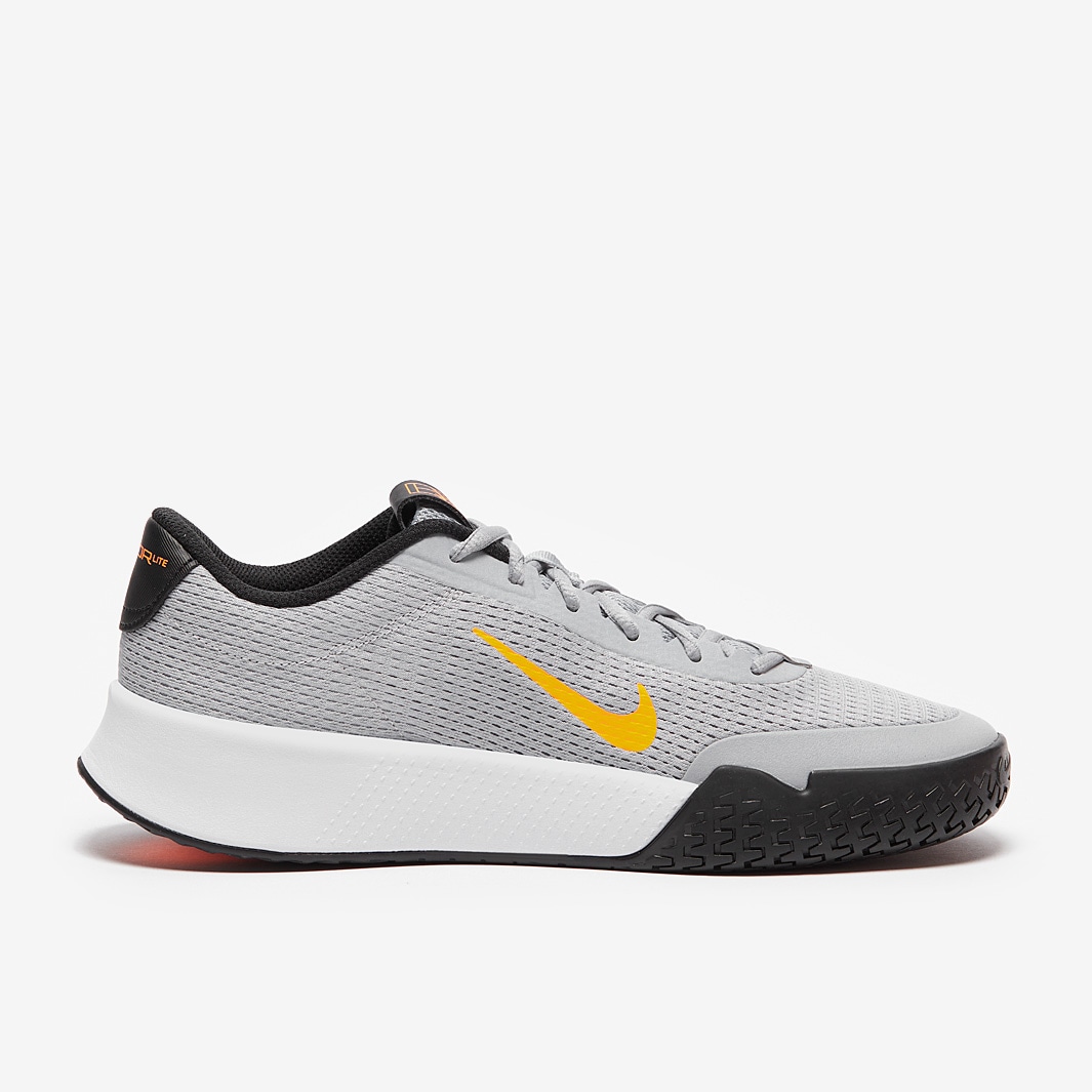Nike Court Vapor Lite Wolf Grey/Laser Orange-Black Mens