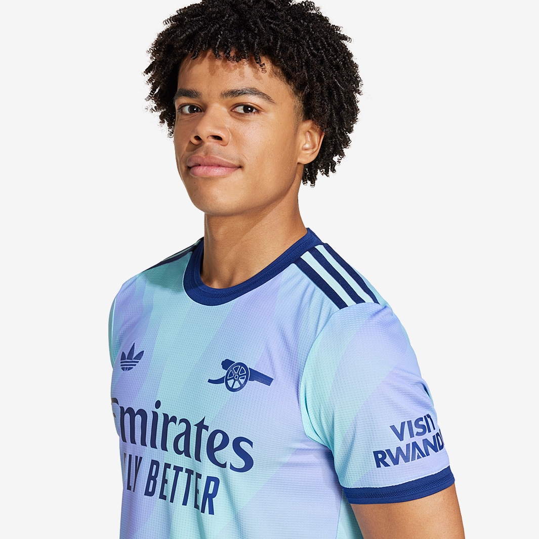 adidas Originals Arsenal Authentic Third Shirt - Clear Aqua