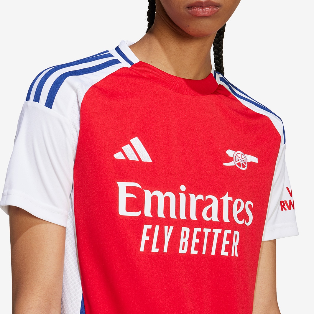 adidas Arsenal 24/25 Womens Home Shirt - Better Scarlet