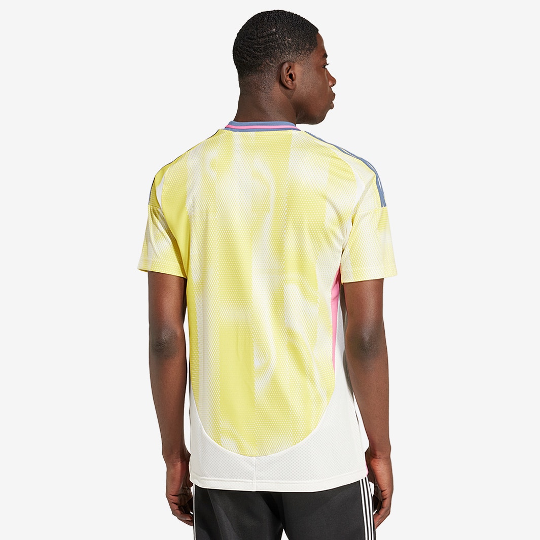 adidas Juventus 24/25 Away Shirt - Pure Sulfur - Mens Replica |