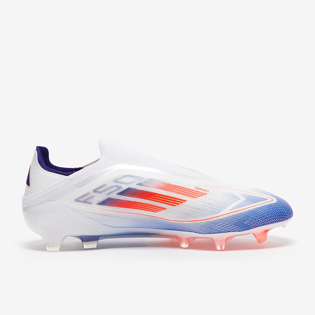 adidas F50 Elite Laceless Firm Ground Ftwr White Solar Red Lucid Blue Adult Boots Pro Direct Soccer