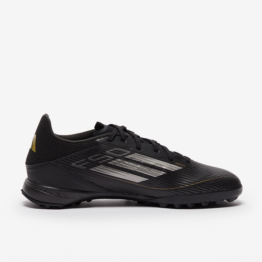 adidas F50 League Turf - Core Black/Iron Met/Gold Met - Adult Boots |