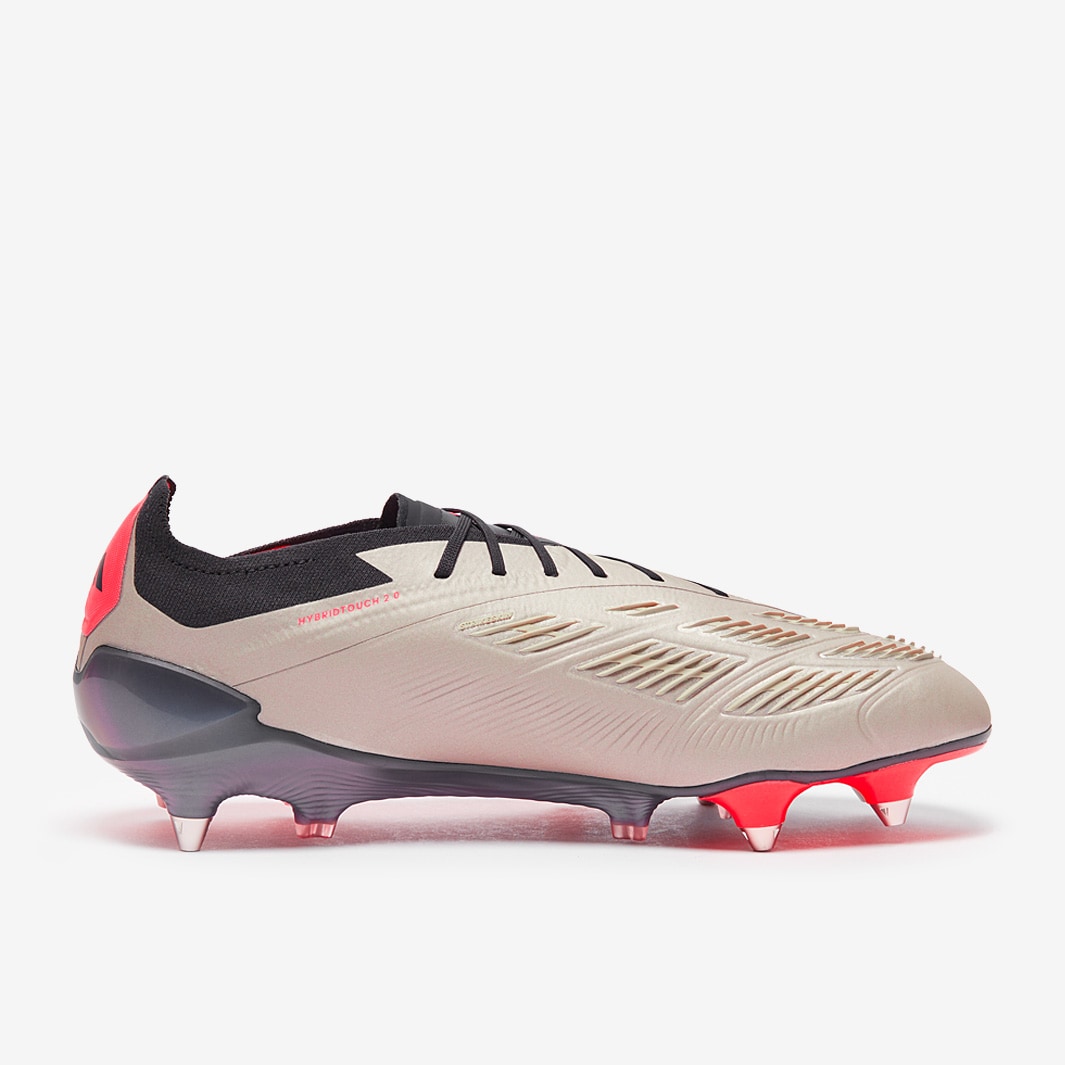 adidas Predator Elite Soft Ground PlatIndoor Met Aurora Black Carbon Adult Boots Pro Direct Soccer