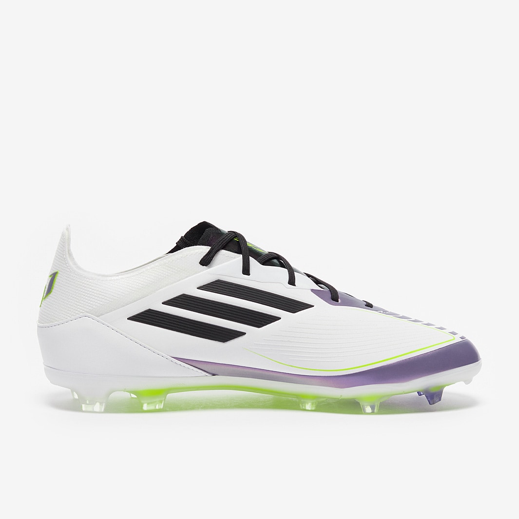 adidas Kids F50 x Messi Pro Firm Ground - Ftwr White/Core