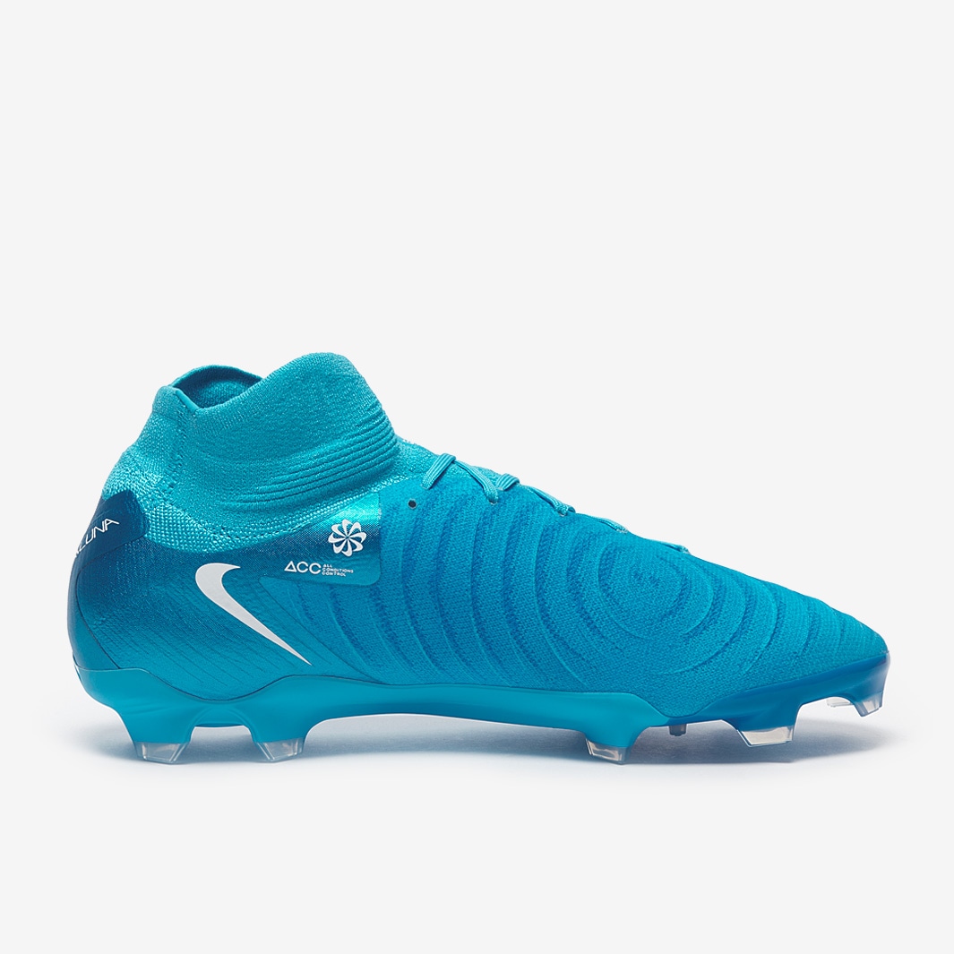 Nike Phantom Luna II Pro Firm Ground - Blue Fury/White - Adult Boots |