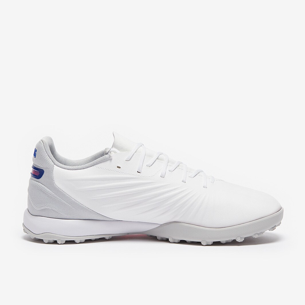 Puma King Match TT Weiß/Blau/Hellgrau