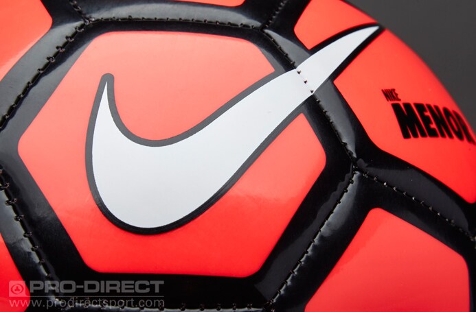 Nike Mini Ballon de Foot Taille 1 Blanc Rouge Vif Noir