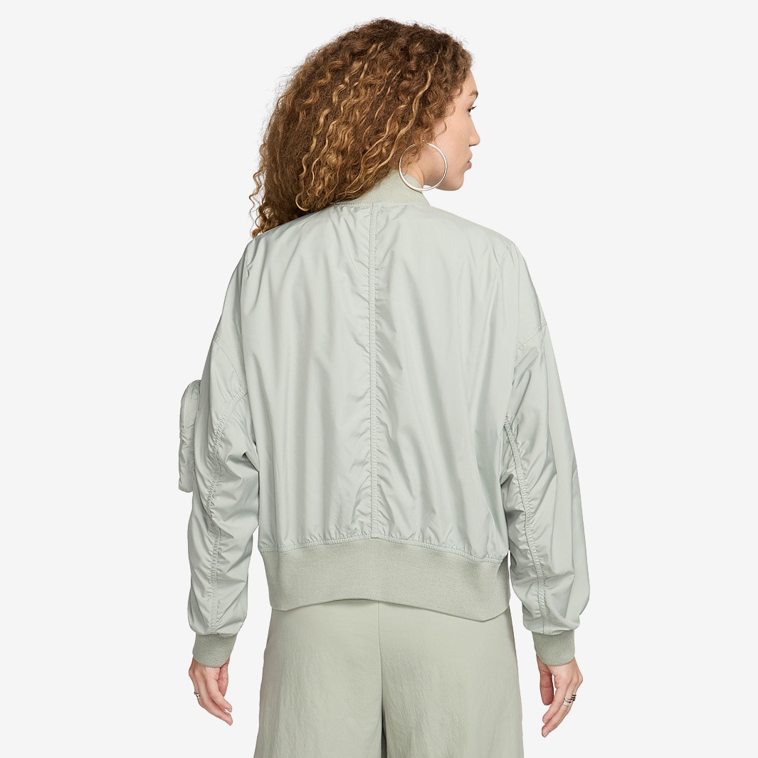 Nike Sportswear Womens Essential Oversized Bomber Jacket Jade