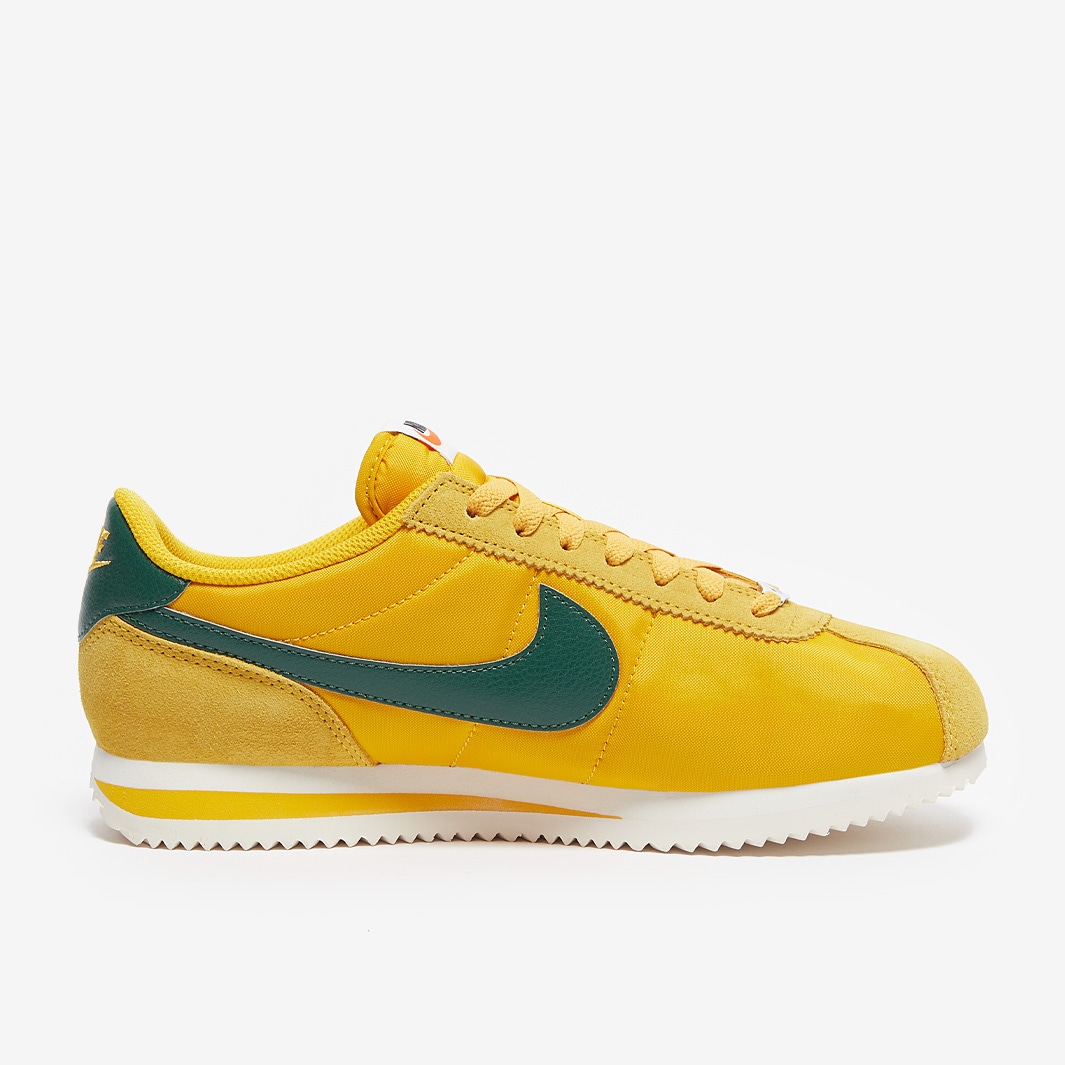 nike cortez yellow womens