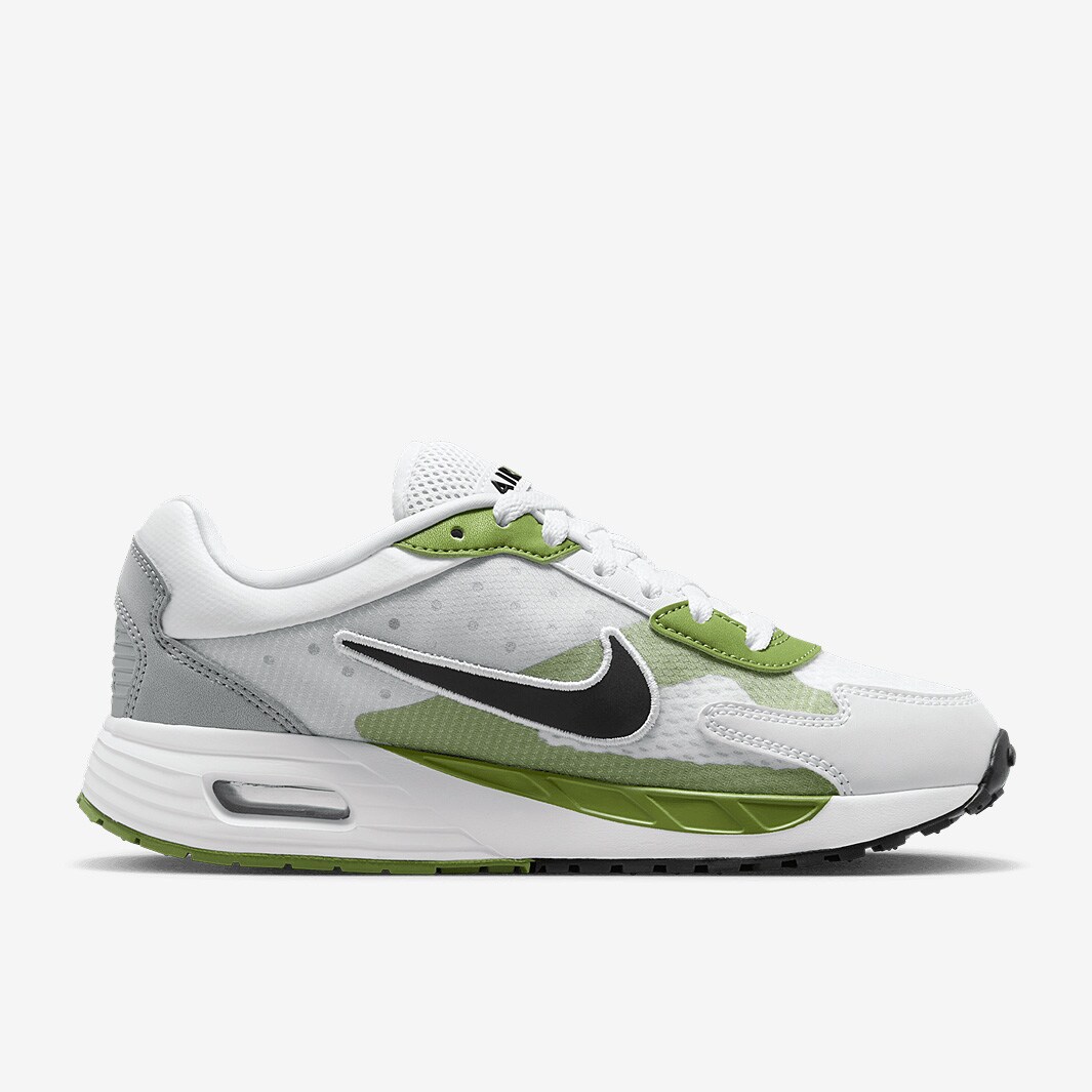 nike air max 200 white and green