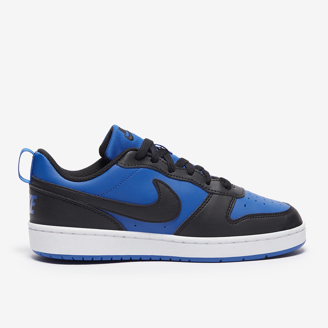 nike black court borough low sneakers