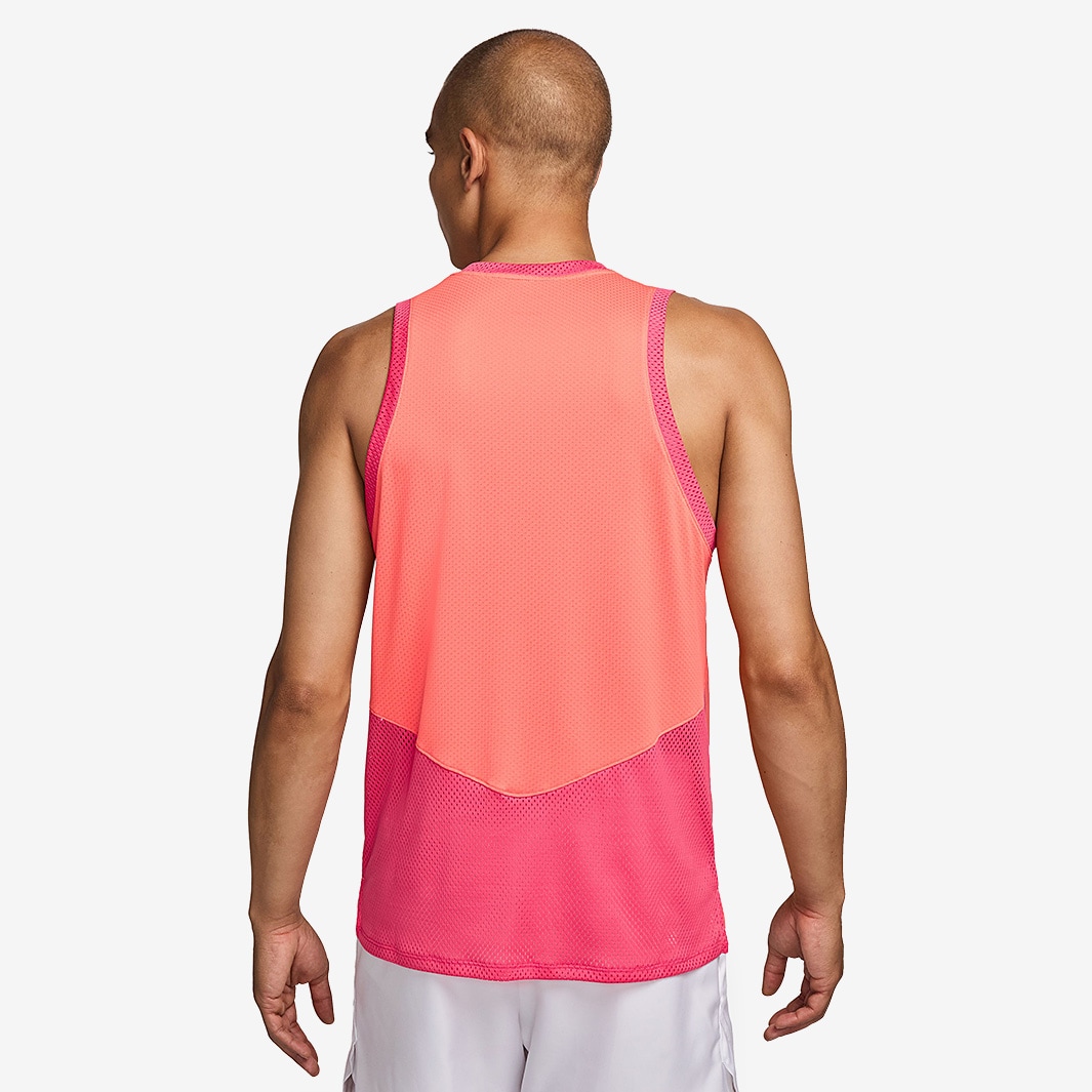 Nike Court Dri-FIT Slam Tank NY - Lt Wild Mango/Aster Pink