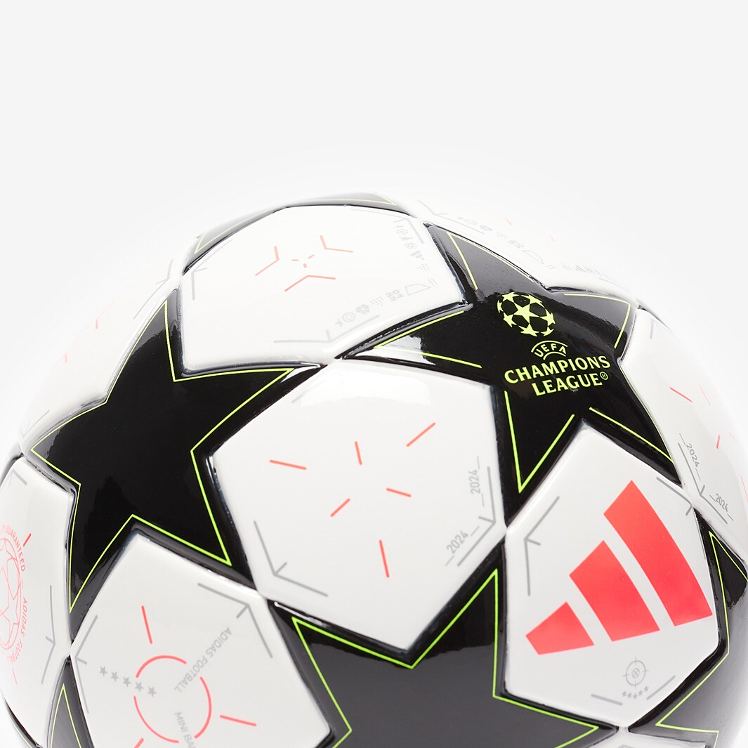 adidas UEFA Champions League Mini Football - White/Black/Platin