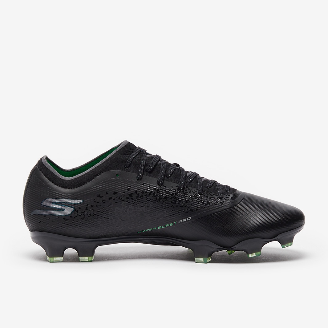 【最新入荷】 Black/Silver - Ground Firm Elite Razor Skechers - | Boots Adult シューズ