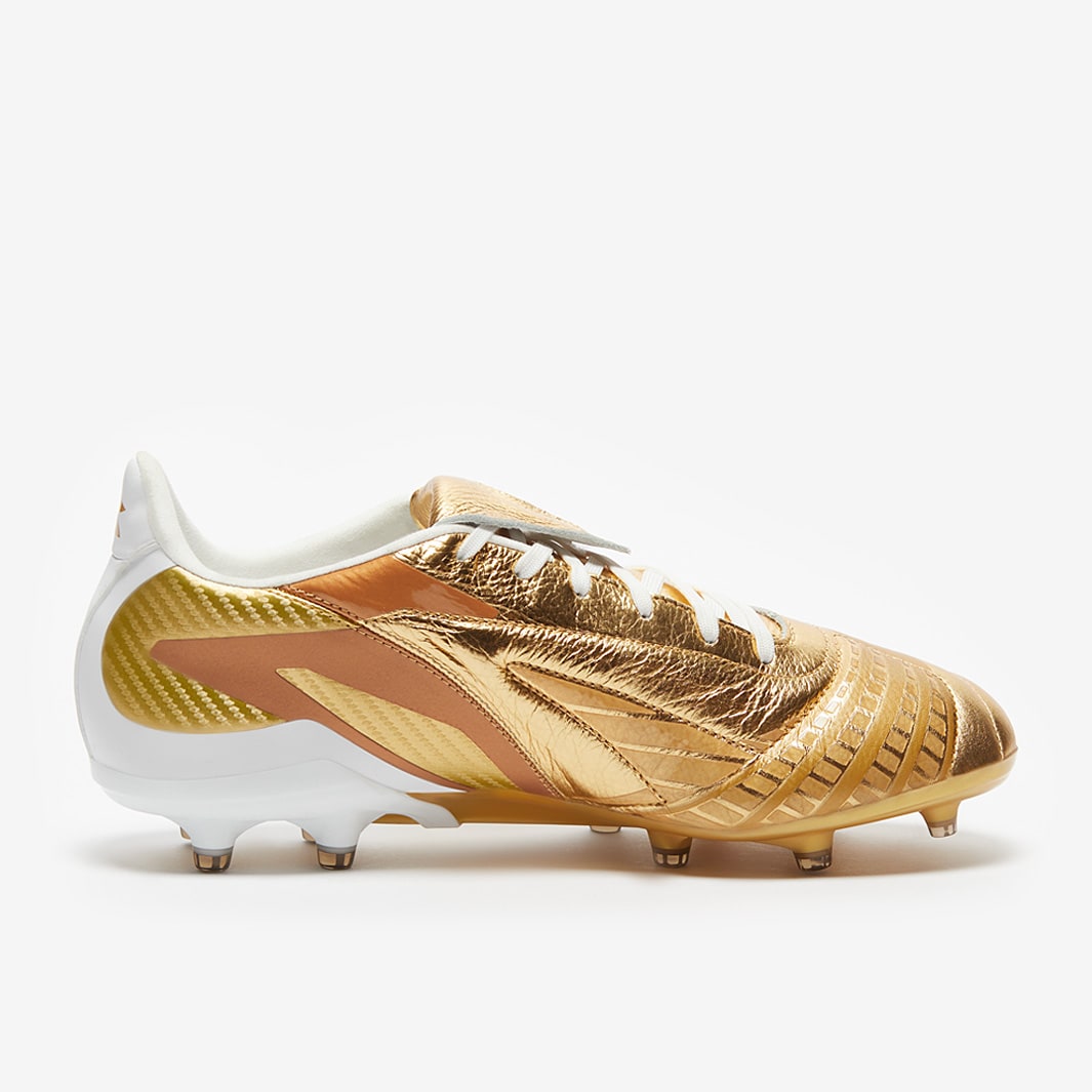 Diadora Maximus Elite Made In Italy Firm Ground - Gold - Adult Boots |