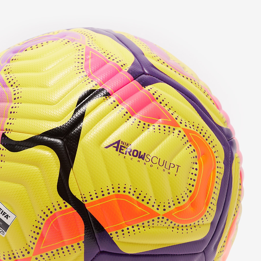 Nike Premier League Academy Plus Football - Yellow/Disco Purple