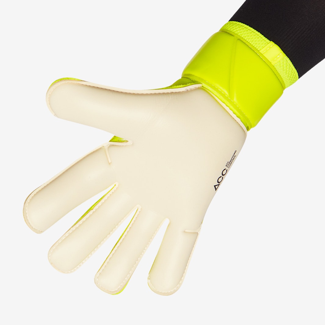 Nike GK Vapor Grip3 - Volt/Black/Metallic Silver - Mens GK