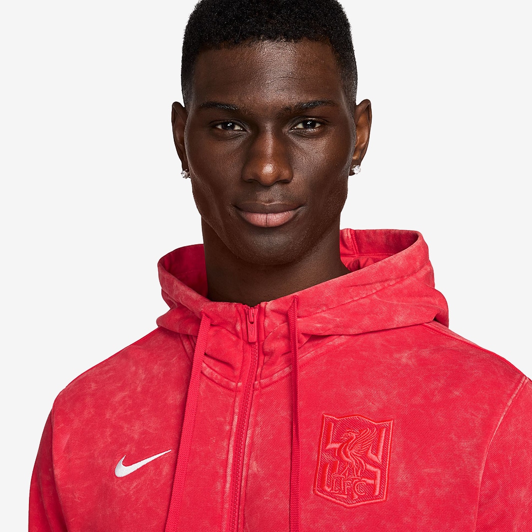 Nike Liverpool 24/25 Third Full Zip Hoodie - University Red