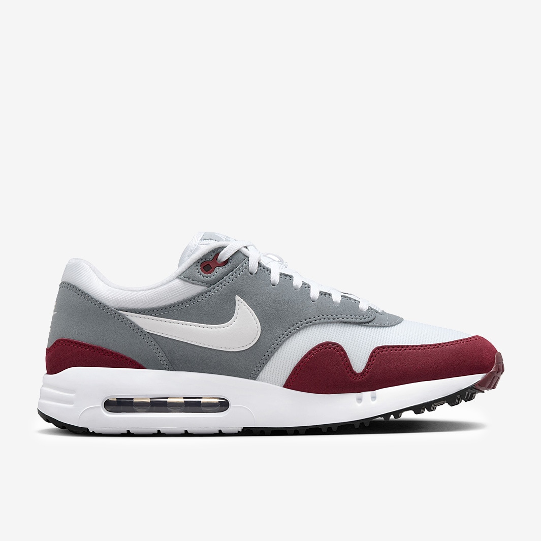 Nike Air Max 1 '86 OG Golf Shoes - Team Red/White-Cool Grey