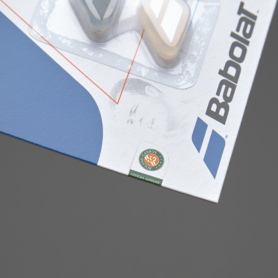 Babolat Flag Damp Vibrationsdämpfer – 2er Pack, Schwarz-gelb – Für Tennisschläger