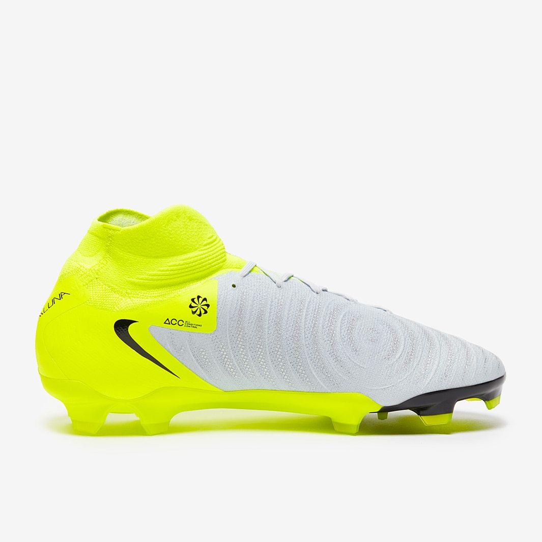 Nike Phantom Luna II Pro Firm Ground - Metallic Silver/Black
