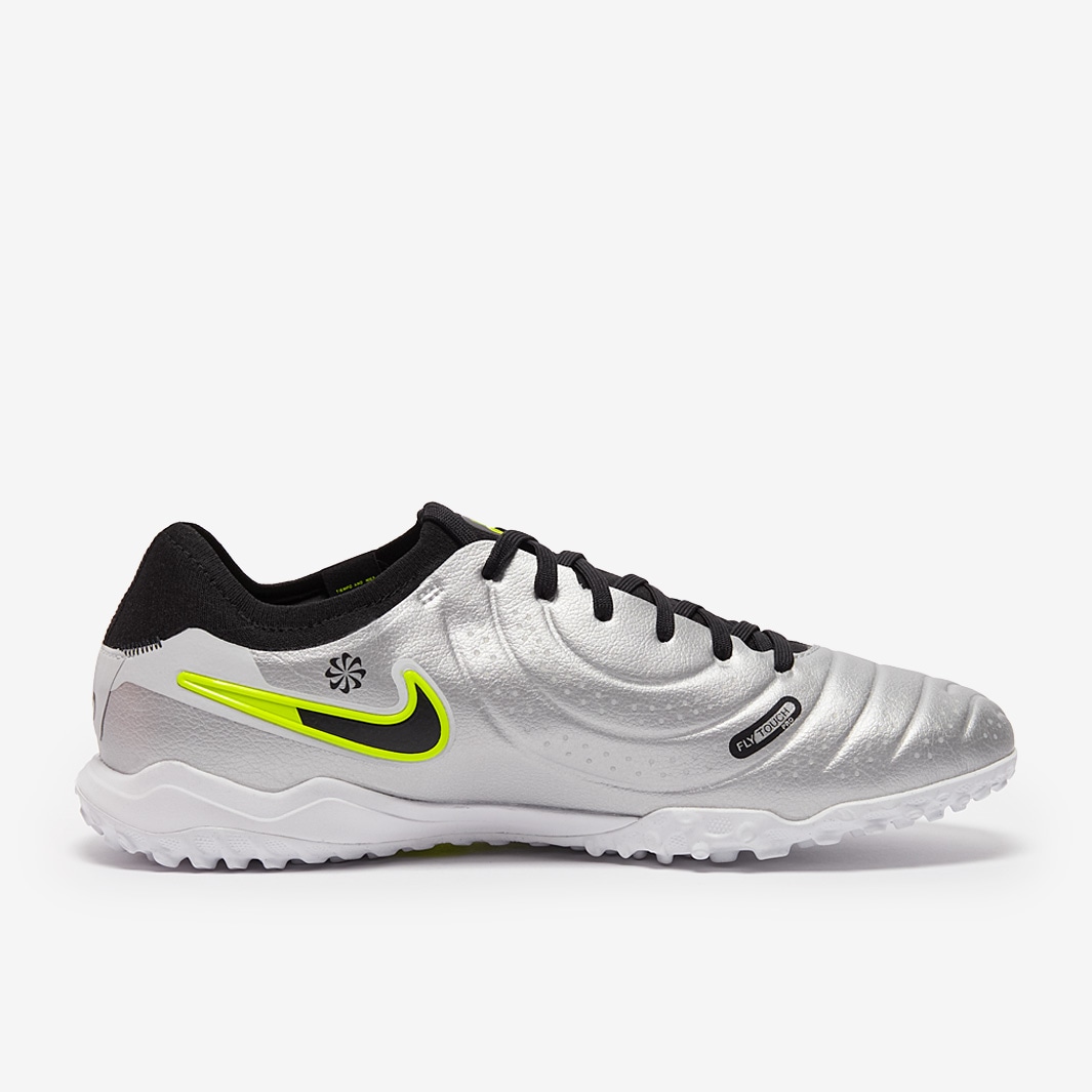 Nike Tiempo Legend X Pro Turf - Metallic Silver/Black/Volt