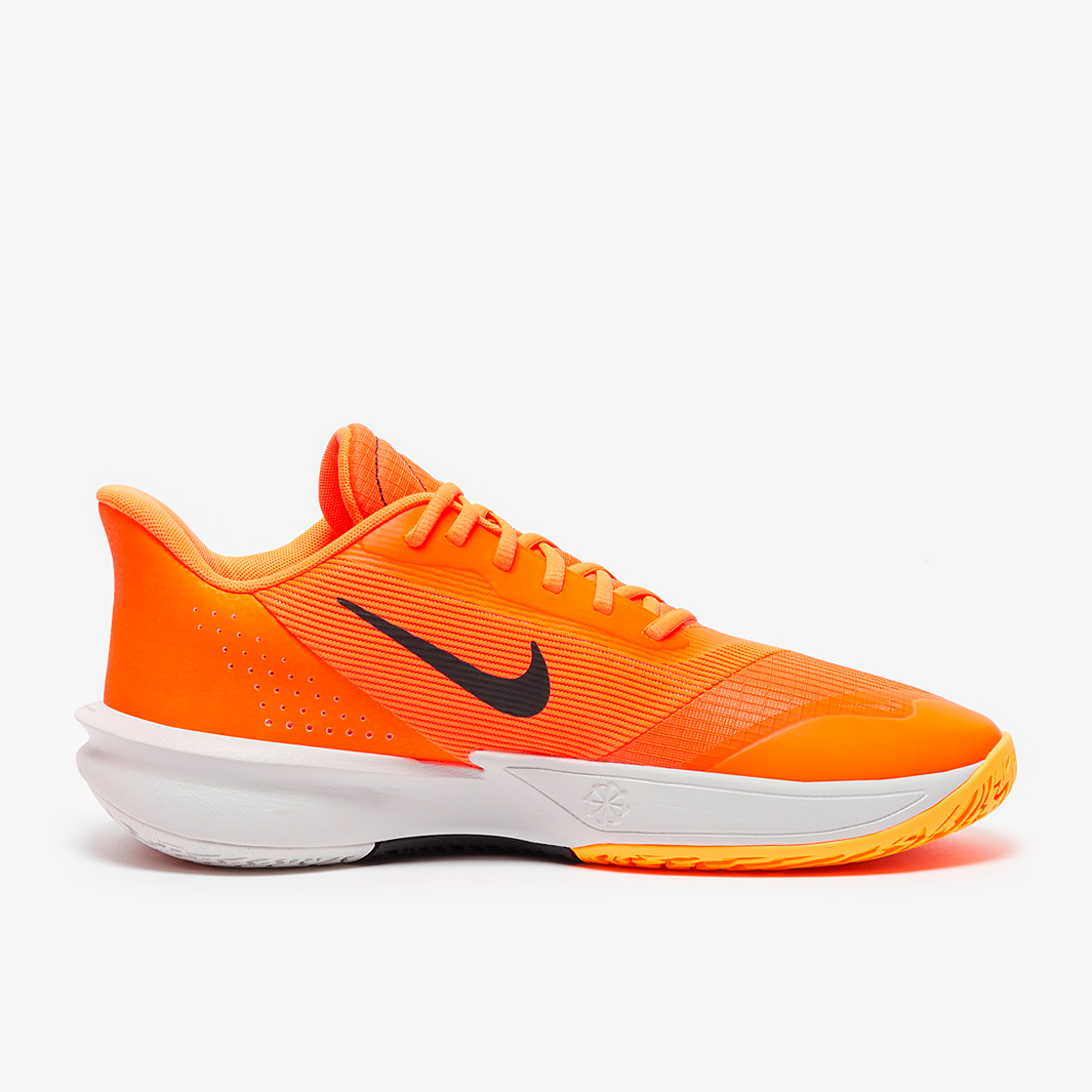 bright orange nike trainers
