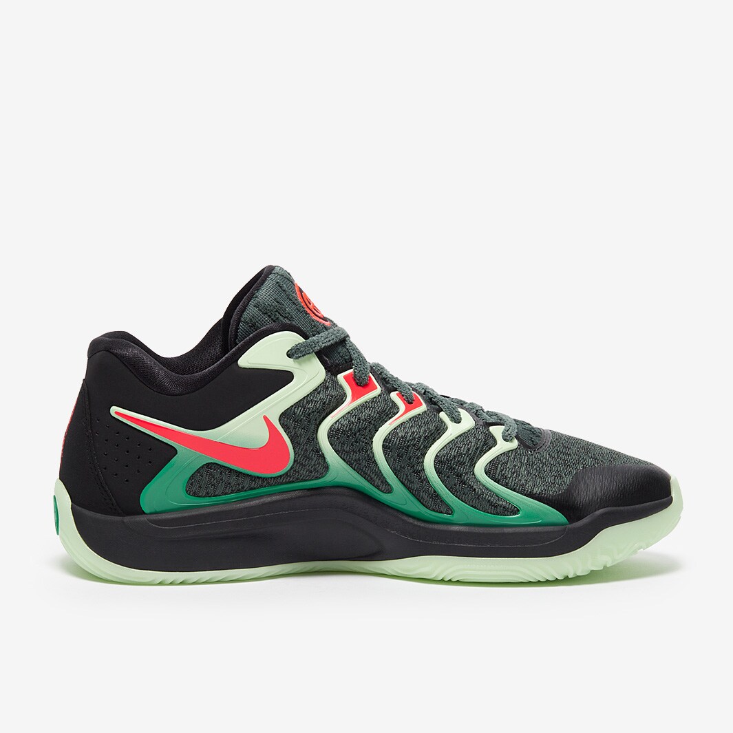 Nike KD17 Black/Bright Crimson/Vintage Green Trainers Mens