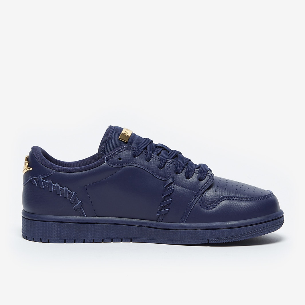 Midnight Navy Navy Blue And Gold Shoes Women's Wmns Jordan