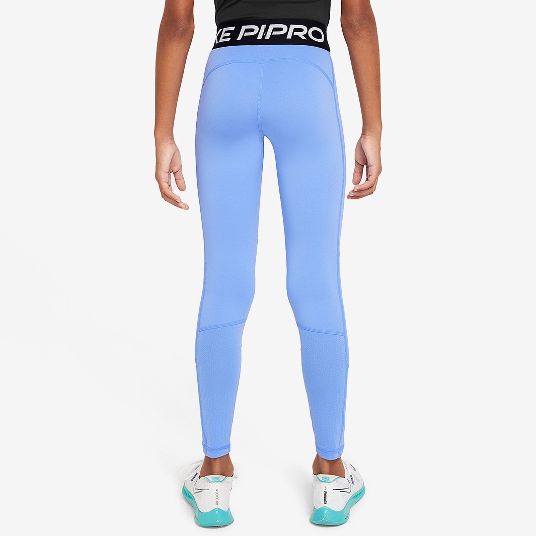 blue and yellow nike leggings