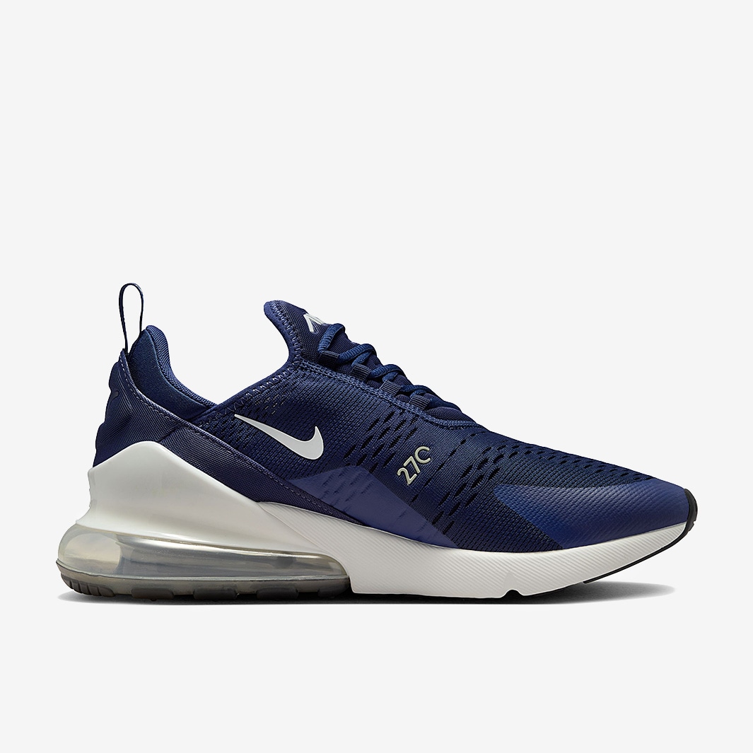 Nike Sportswear Air Max 270 Midnight Navy White Black Jade Horizon Trainers Mens Shoes