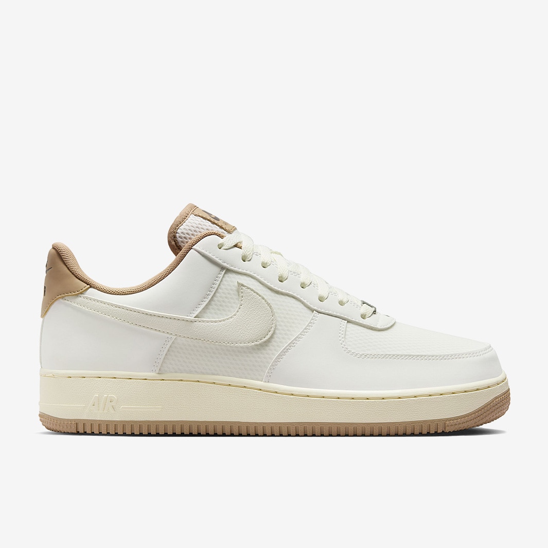 cream and white nike air force