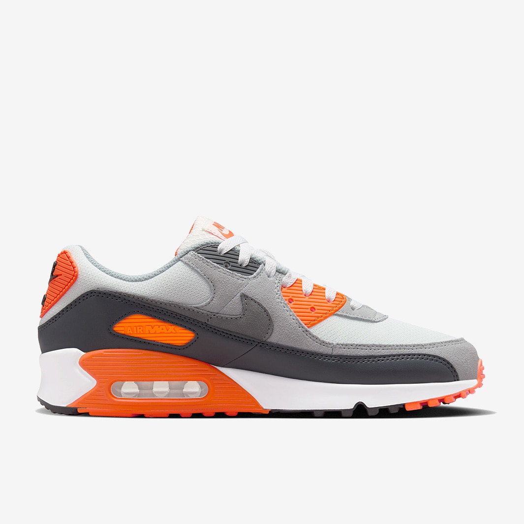 Nike Sportswear Air Max 90 Summit White/Smoke Grey/Safety Orange