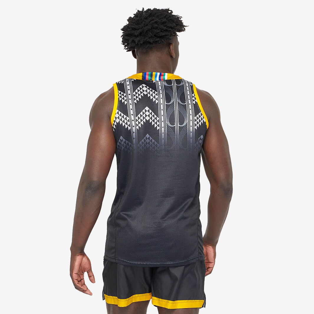 SUPER RUGBY ハリケーンズ　シングレット Classic Welington Hurricanes 2025 Training Singlet - Black - Mens