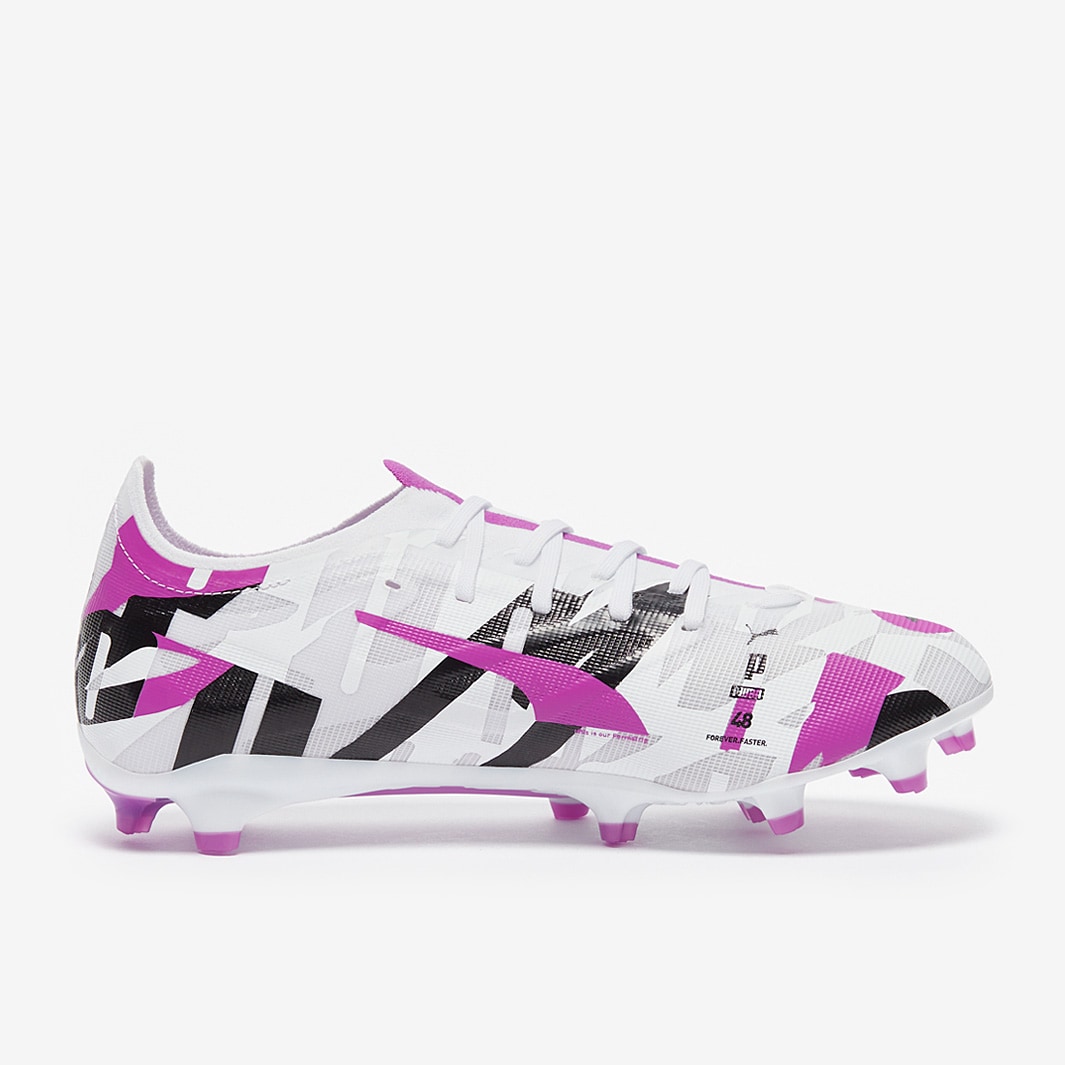 Puma Ultra 5 Match Forever FG/AG - Puma White/Pure Magenta