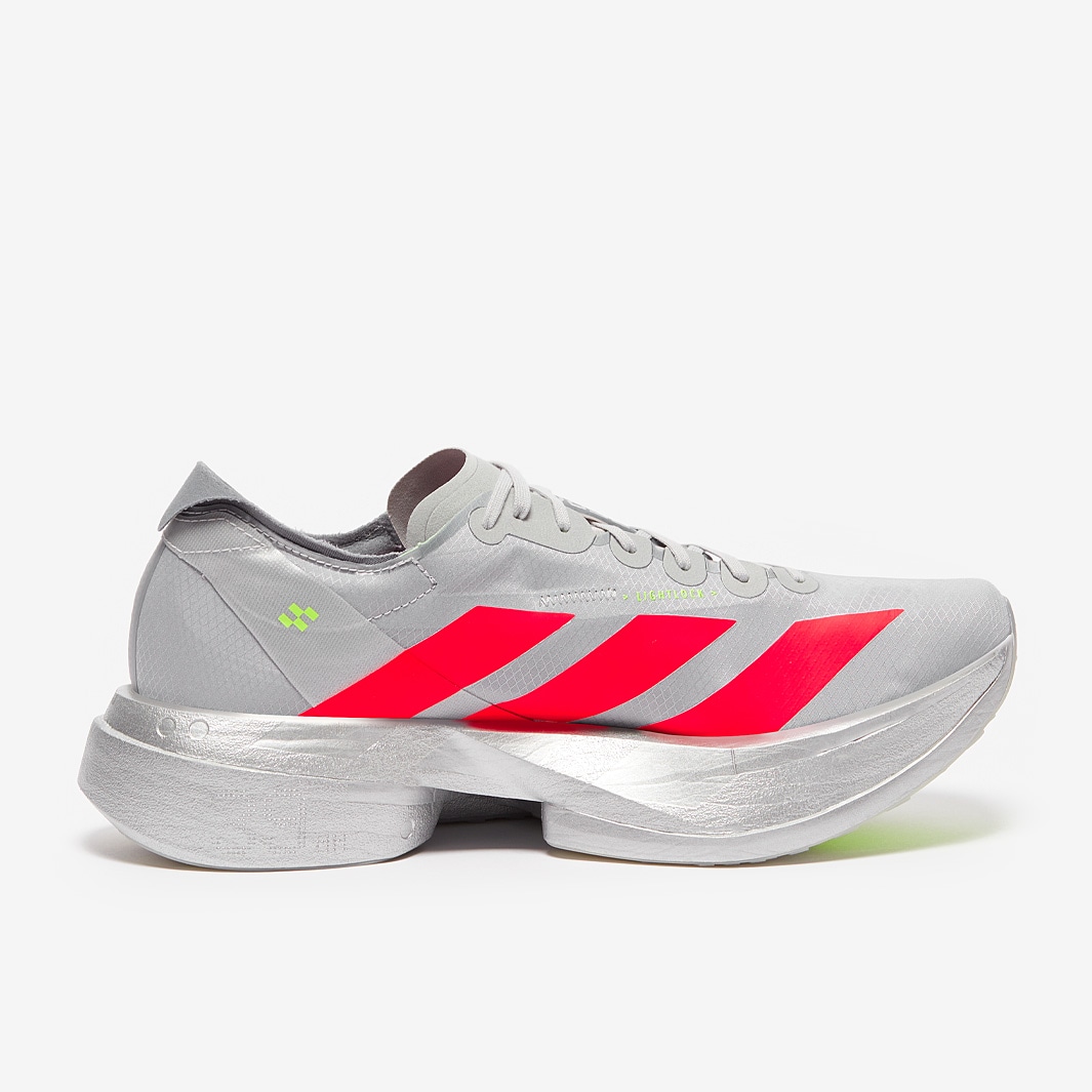 adidas adizero adios Pro Silver Metallic/Lucid Red/Grey One