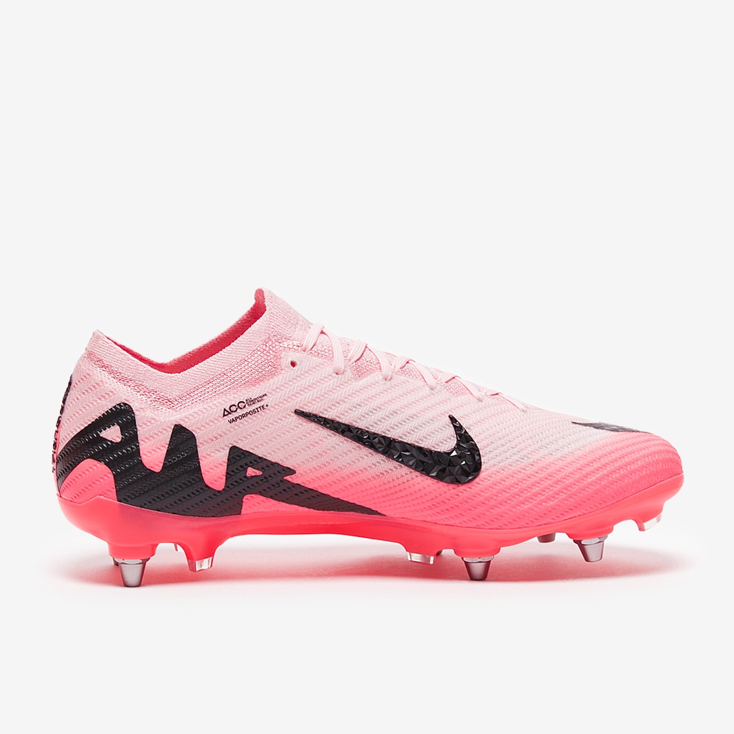 Nike Air Zoom Mercurial Vapor XV Elite SG Pro Pink Foam Black Adult Boots Pro Direct Soccer