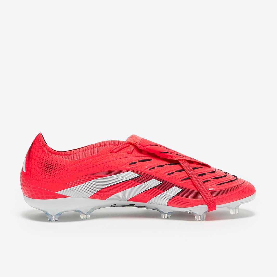 adidas Predator Pro 16.1 AG レッド adidas Predator Pro Tongue Firm Ground - Lucid Red/White