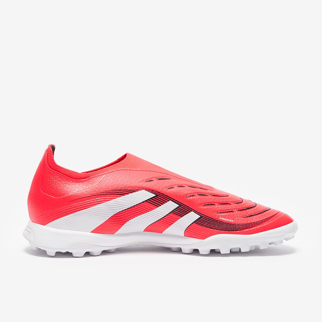 adidas Predator League Laceless Turf - Lucid Red/White/Black
