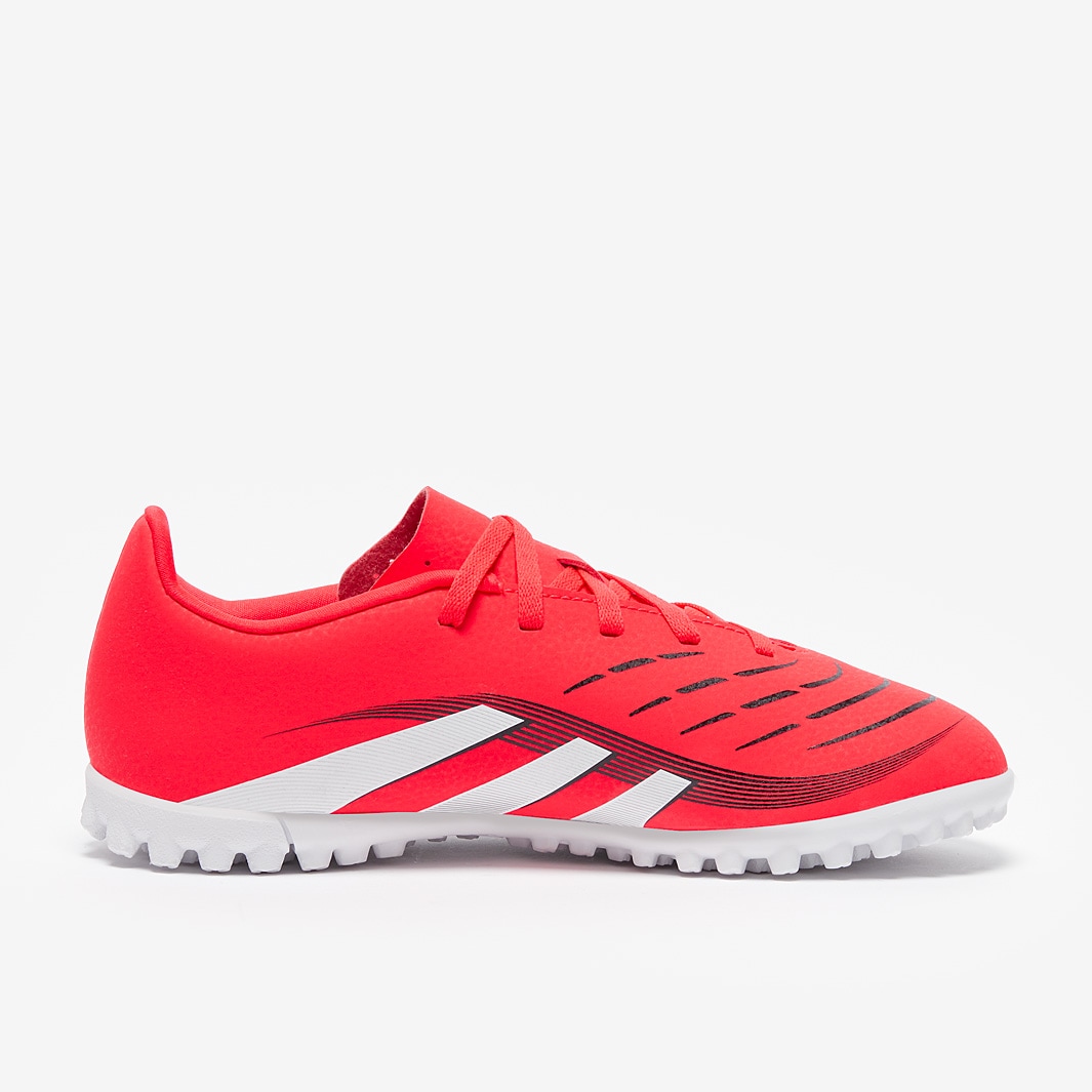 adidas Kids Predator Club Turf - Lucid Red/White/Black