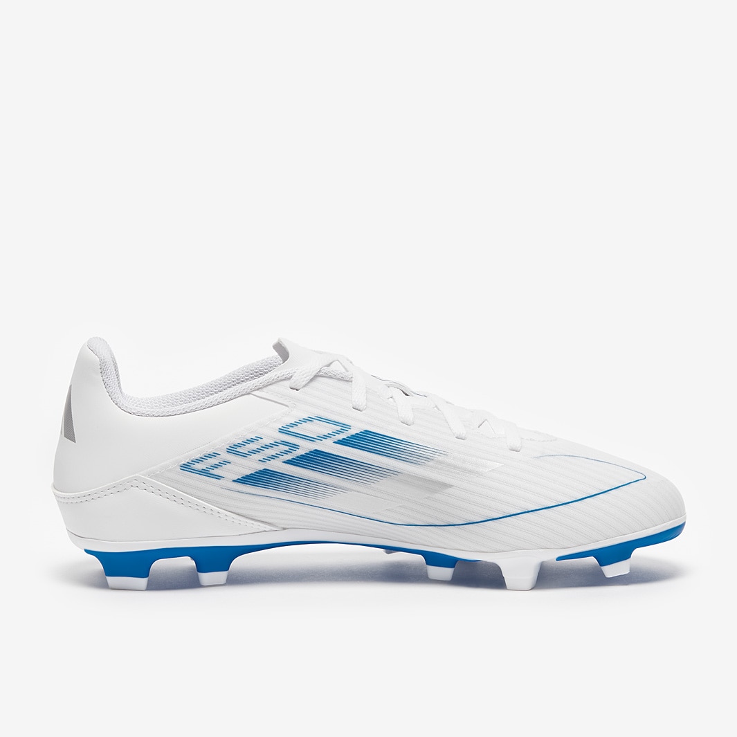 adidas F50 Club Firm Ground/Mixed Ground - White/Silver Met./White