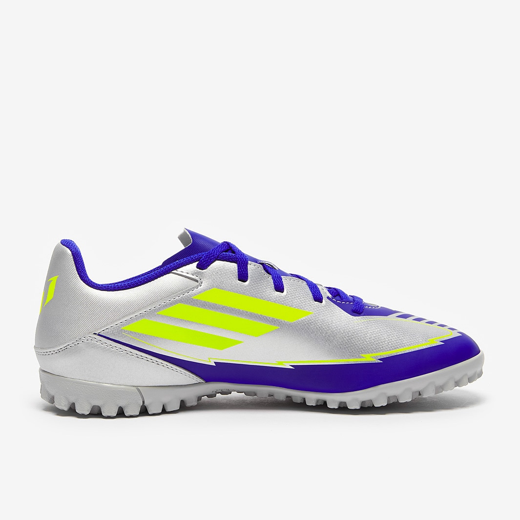 adidas F50 Club x Messi Turf - Silver Met./Solar Yellow