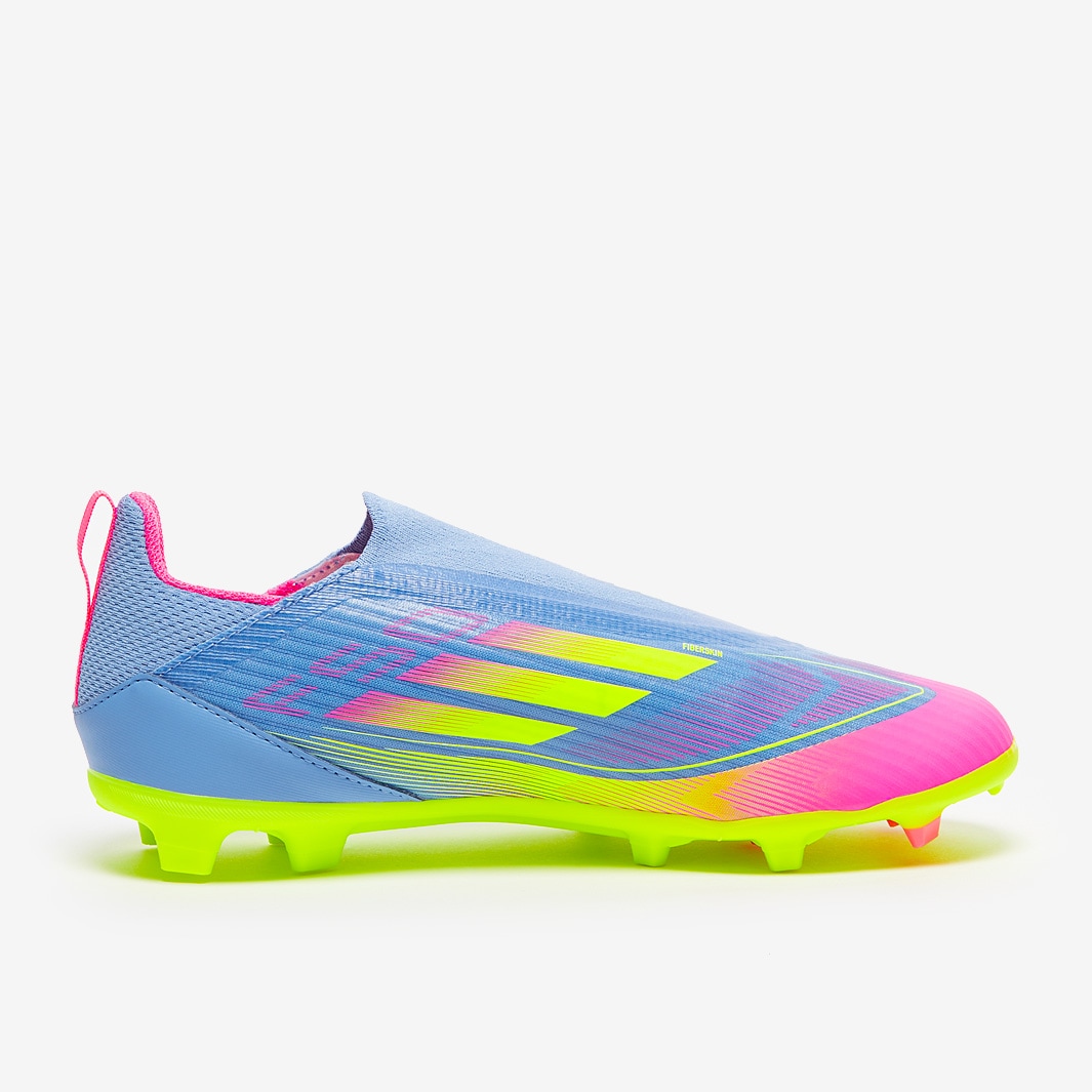 adidas Kids F50 League Laceless Firm Ground/Mixed Ground