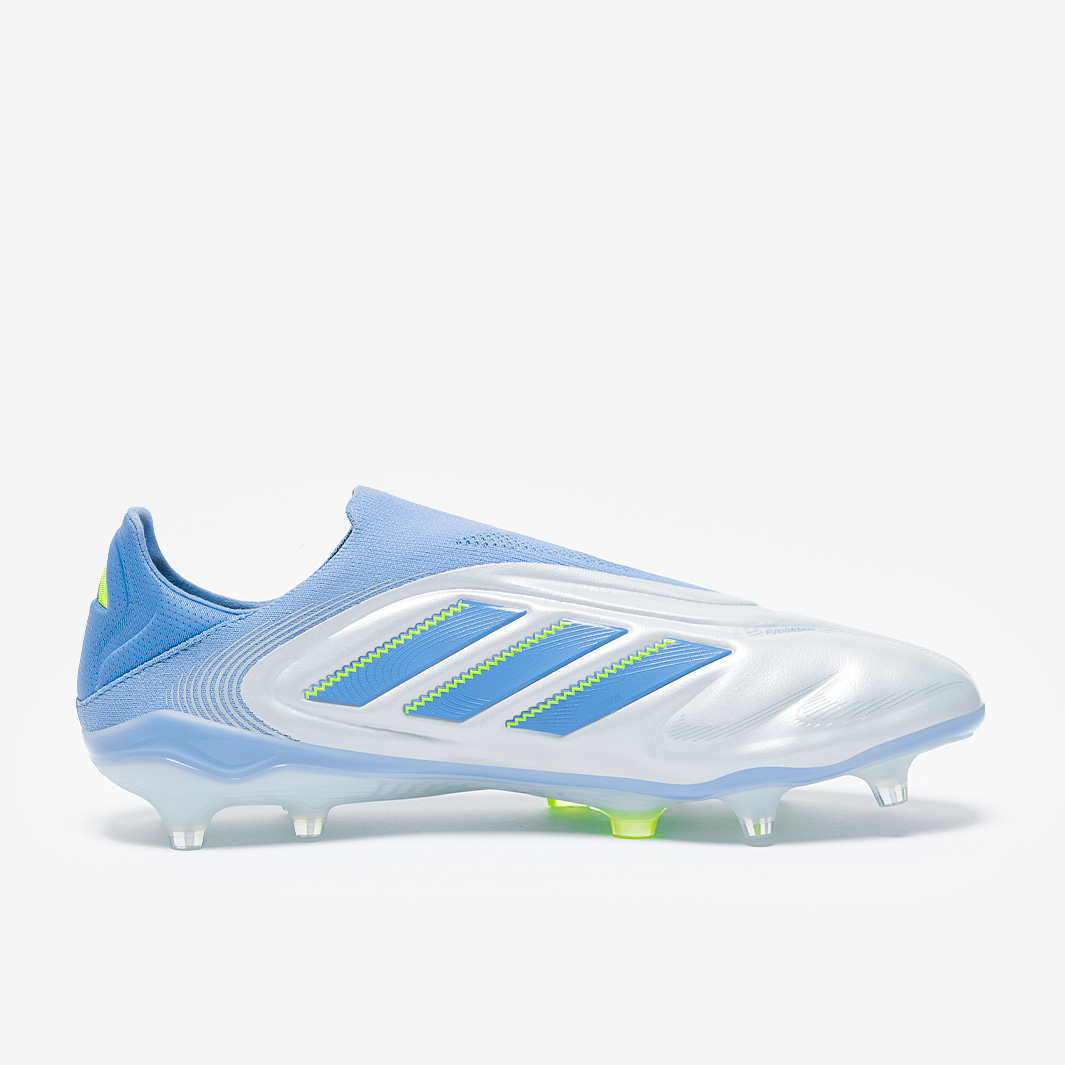 Crampons De Foot Adidas Copa Pure 3 Elite FG - Sans Lacets, Taille US 7, Citron Lucide - Neuf Avec étiquettes