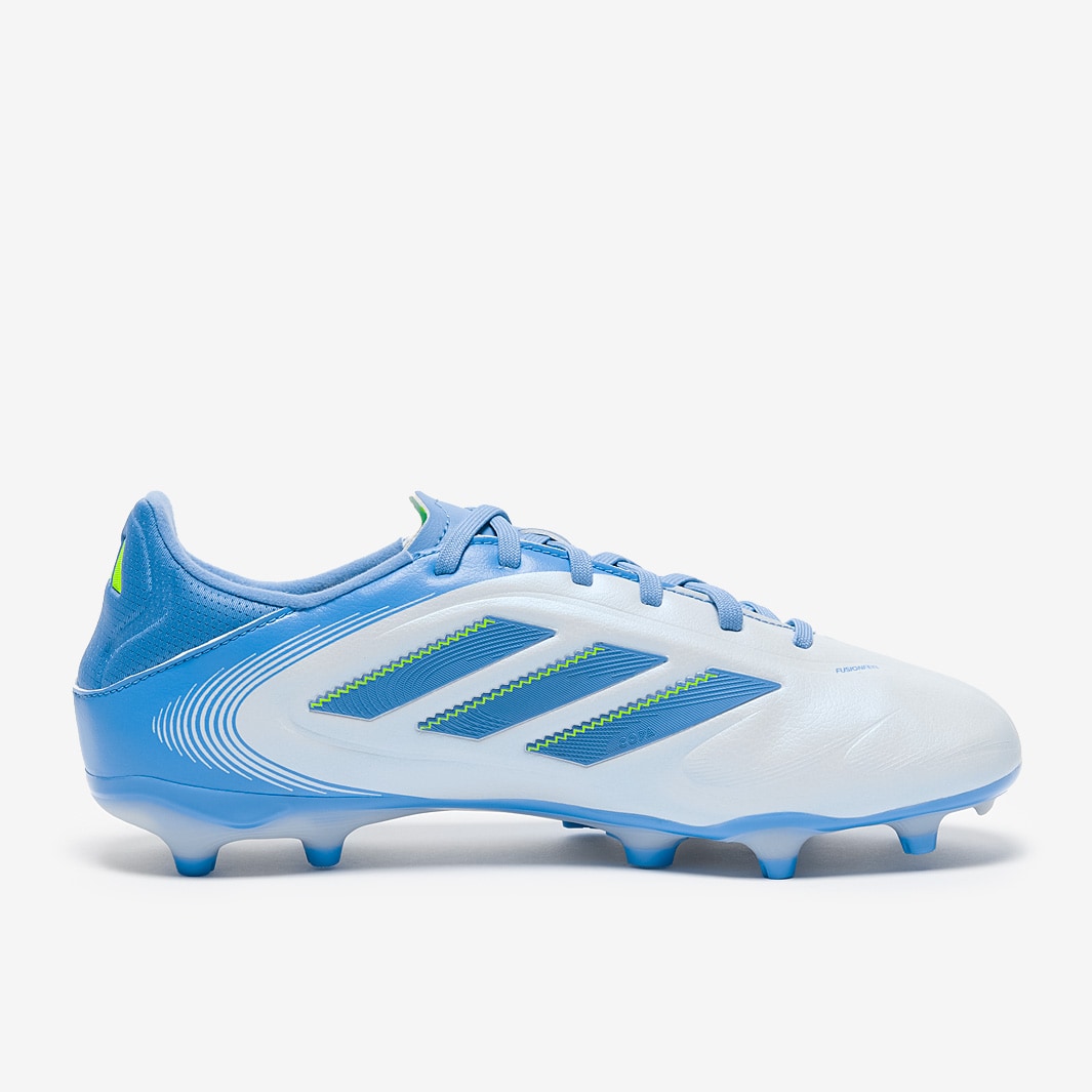 adidas Copa Pure 3 Pro Firm Ground Cleats - Blue | Free