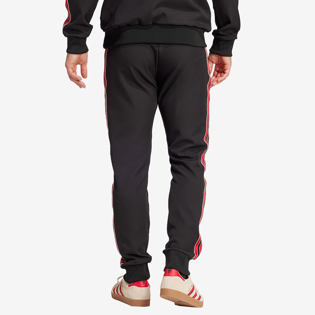 パンツ・ボトムスその他 adidas Manchester United Terrace Icon Track Pants Black JF03 adidas Originals Manchester United 24/25 Terrace Icon Track