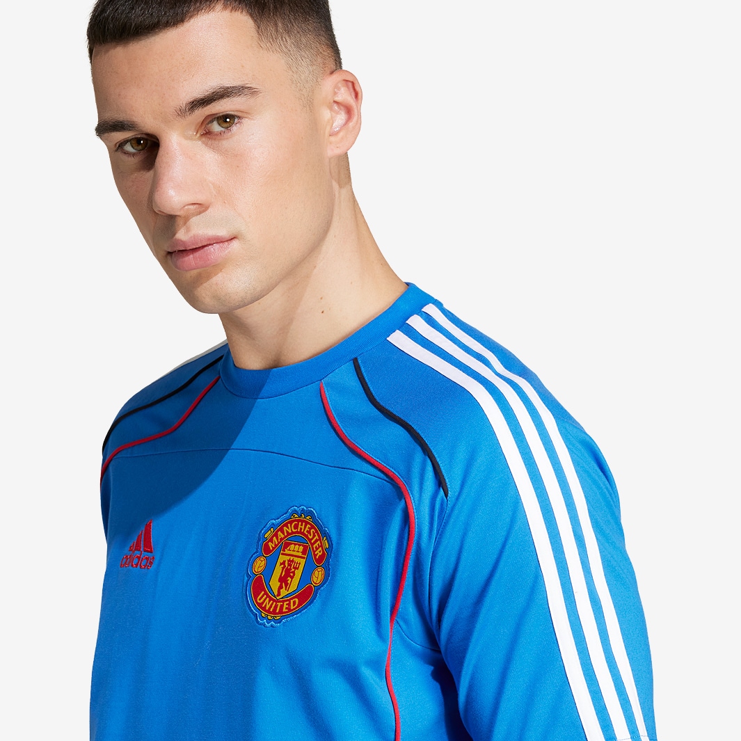 adidas Manchester United 24/25 UBP T-Shirt - Blue - Mens