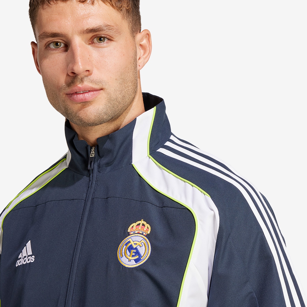 adidas Real Madrid UBP Track Top - Night Navy - Mens Replica |